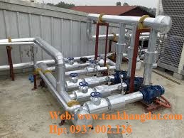 Lắp đặt hệ thống đường ống chiller, ice water, hệ thống lạnh.